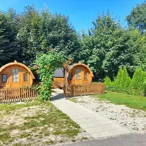 Tente de luxe Schlaffass-camping Gutshof Donauried